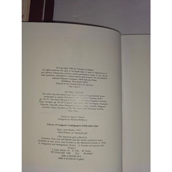 Kirsten American Girl Collection Box Set Book Lot Pleasant Company Historical - Picture 8 of 10